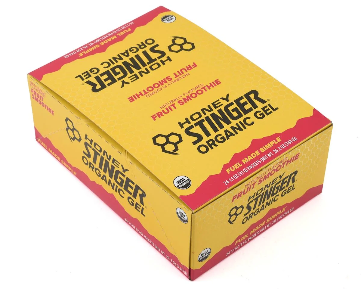 Honey Stinger Energy Gel (Fruit Smoothie) (24 | 1.2oz Packets)